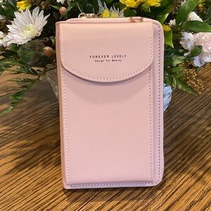 NWT crossbody faux leather